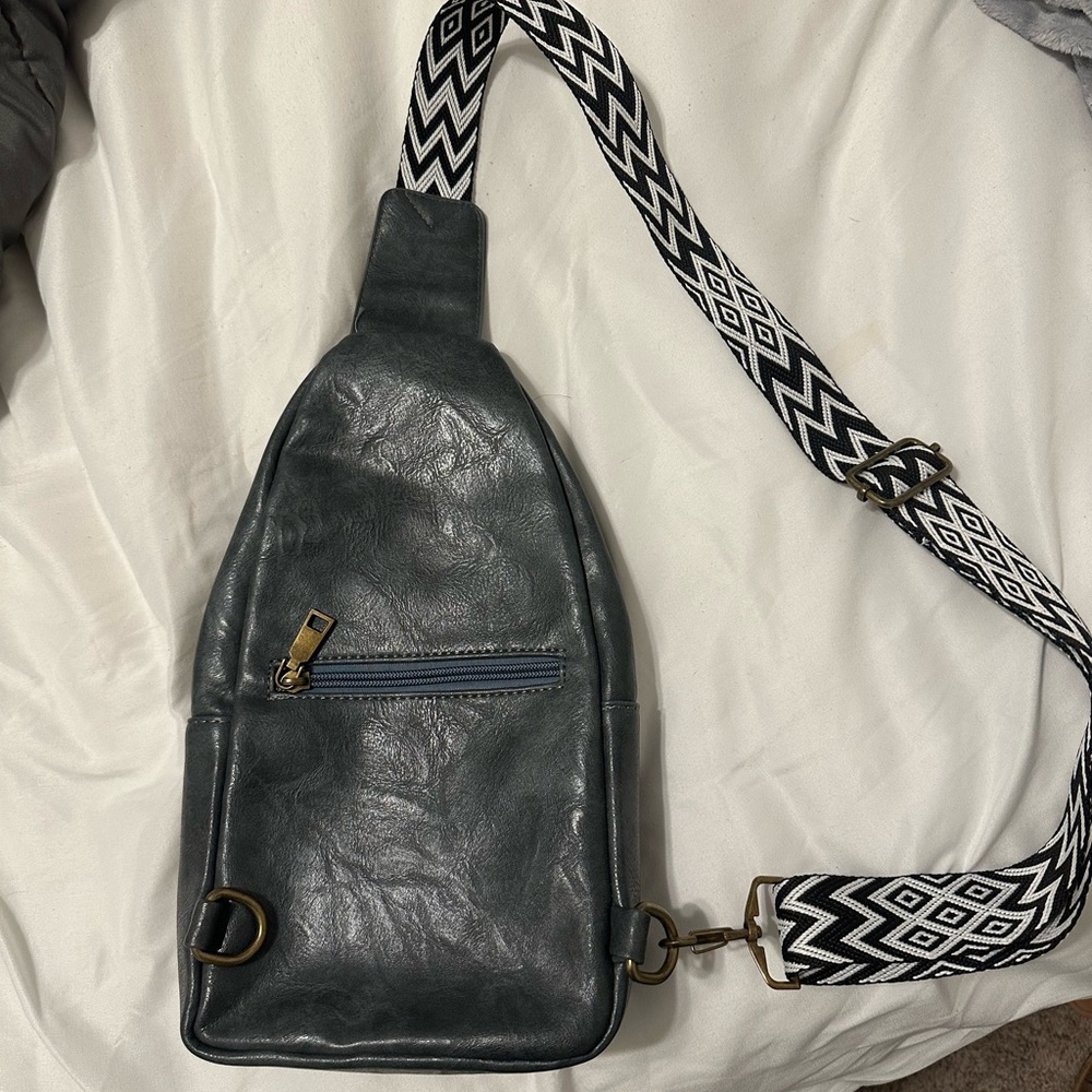 Stylish Gray Sling Bag